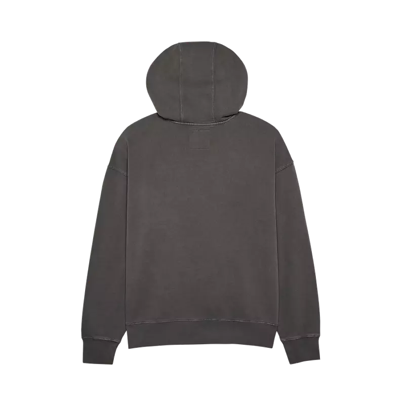 Fox Wordmark Oversized Pullover Hoodie  Pewter Grey