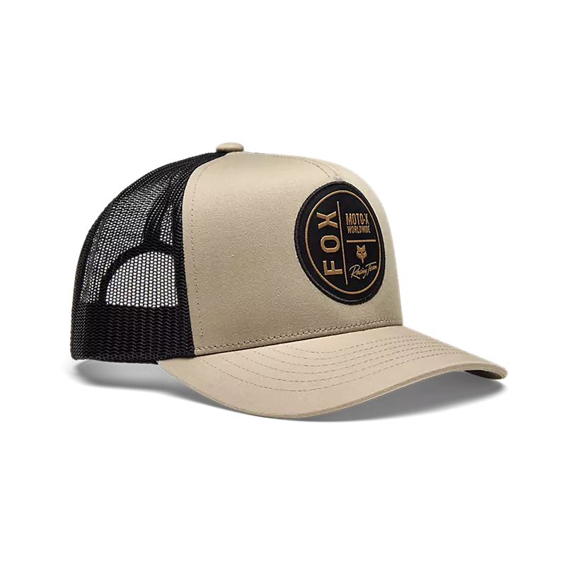 fox Worldwide Trucker Hat Iron Brown
