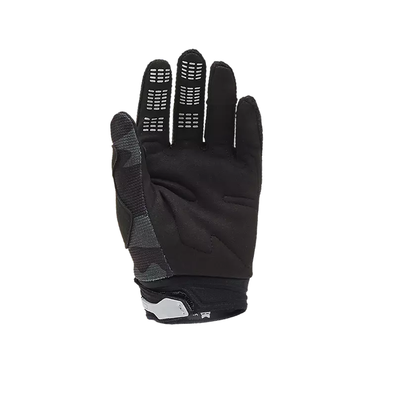 Fox Youth 180 Bnkr Gloves  Black Camouflage