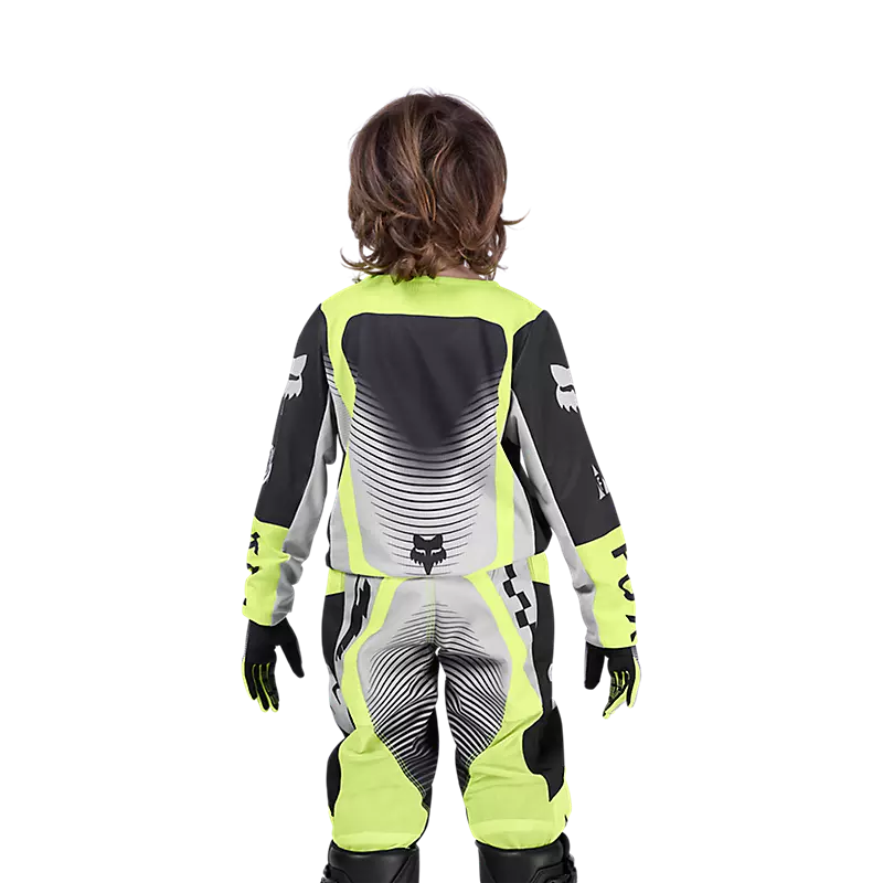 Fox Youth 180 Collect Jersey Grey/Yellow