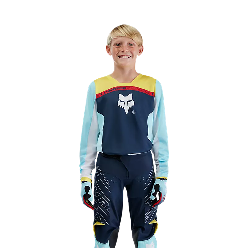 Fox Youth 180 Elevated Jersey Light Blue