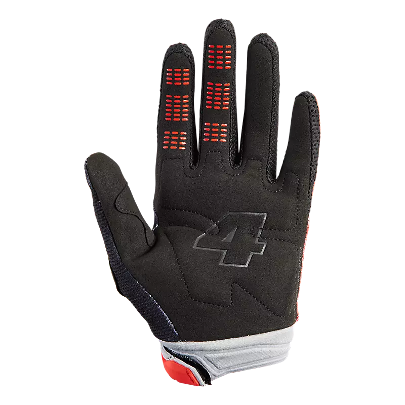 Fox Youth 180 GOAT Strafer Gloves Red