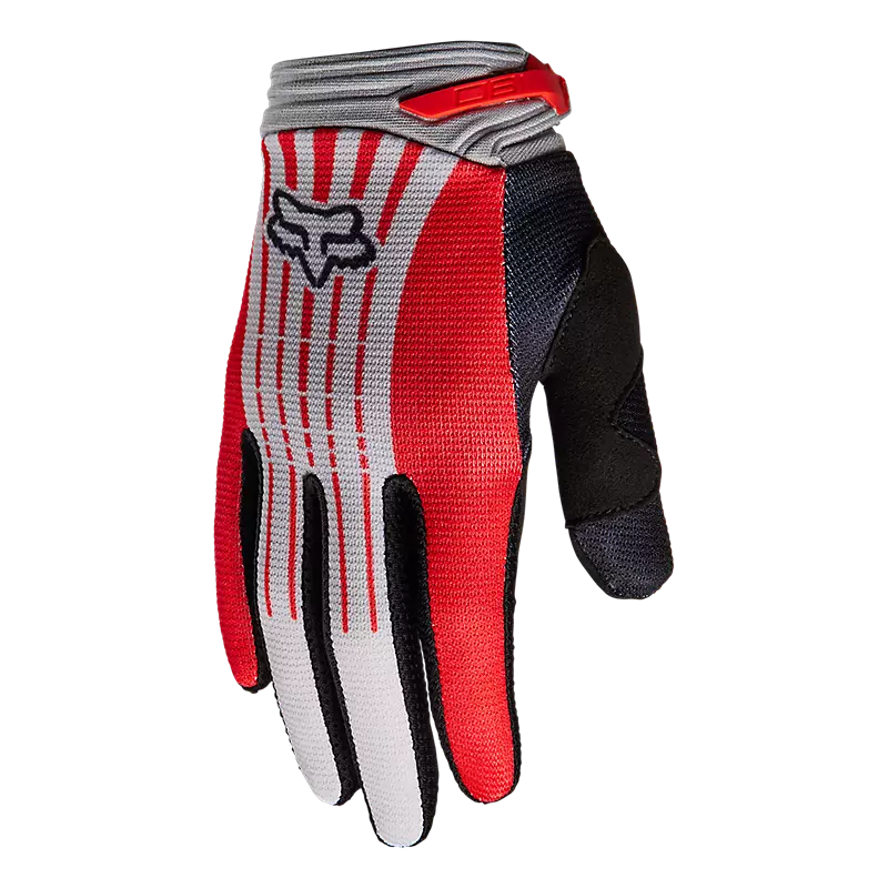 fox Youth 180 GOAT Strafer Gloves Red