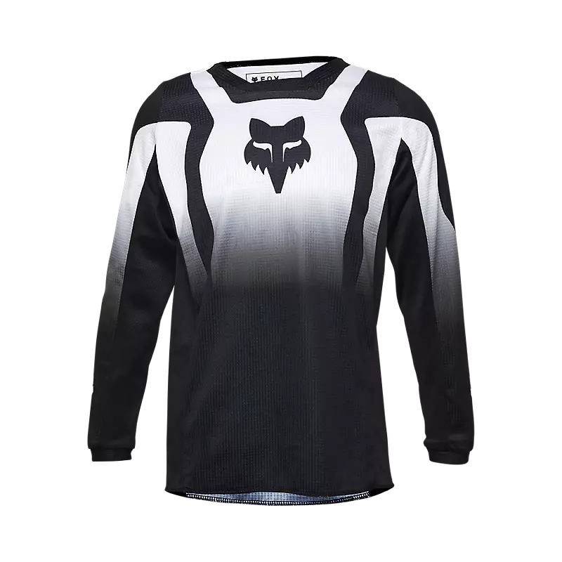 fox Youth 180 Lean Jersey Black/White