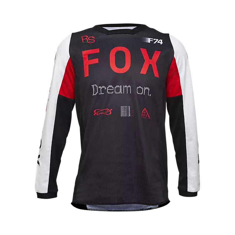 fox Youth 180 Race Spec Jersey Fluorescent Red