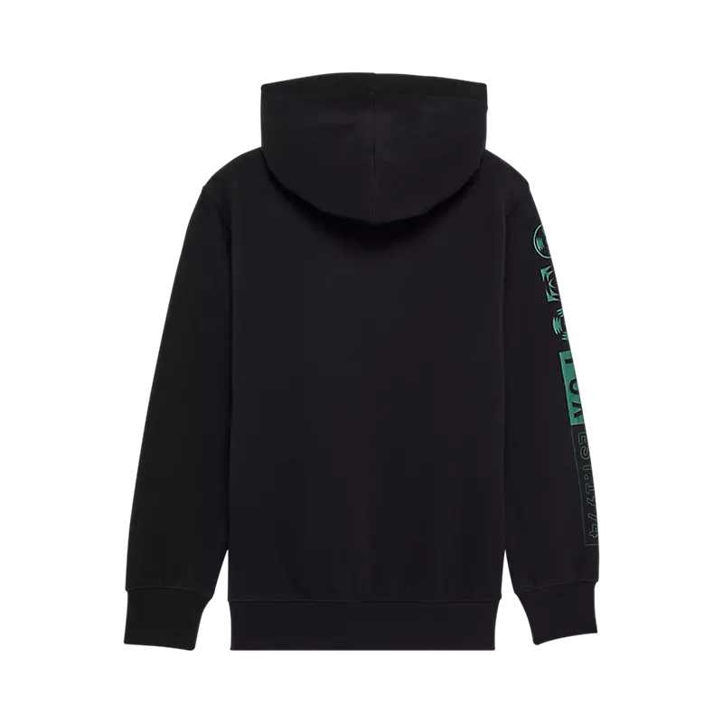 Fox Youth Blur Pullover Hoodie Black