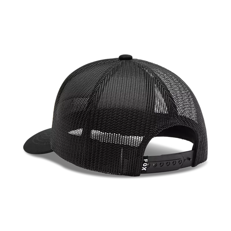 Fox Youth Bolt Mesh Trucker Hat Black