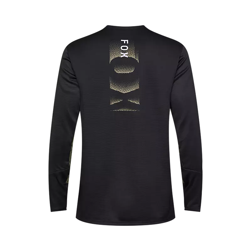 Fox Youth Defend Park Long Sleeve Jersey Black