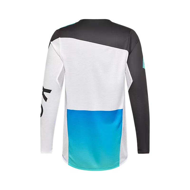 Fox Youth Flexair Spire Jersey Aqua Blue