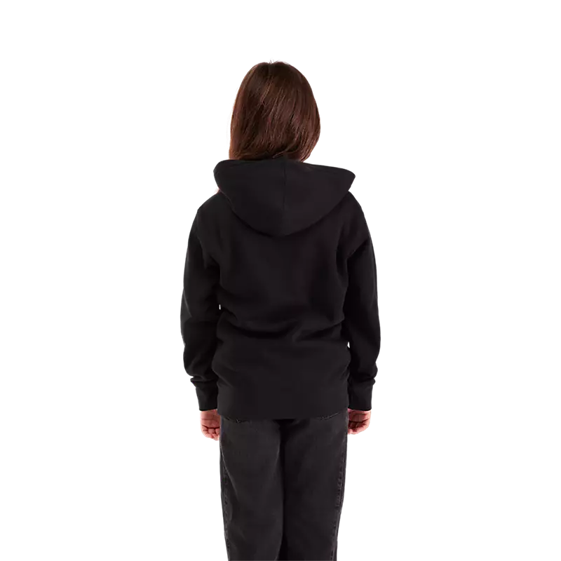 Fox Youth Image Skull Pullover Hoodie Black