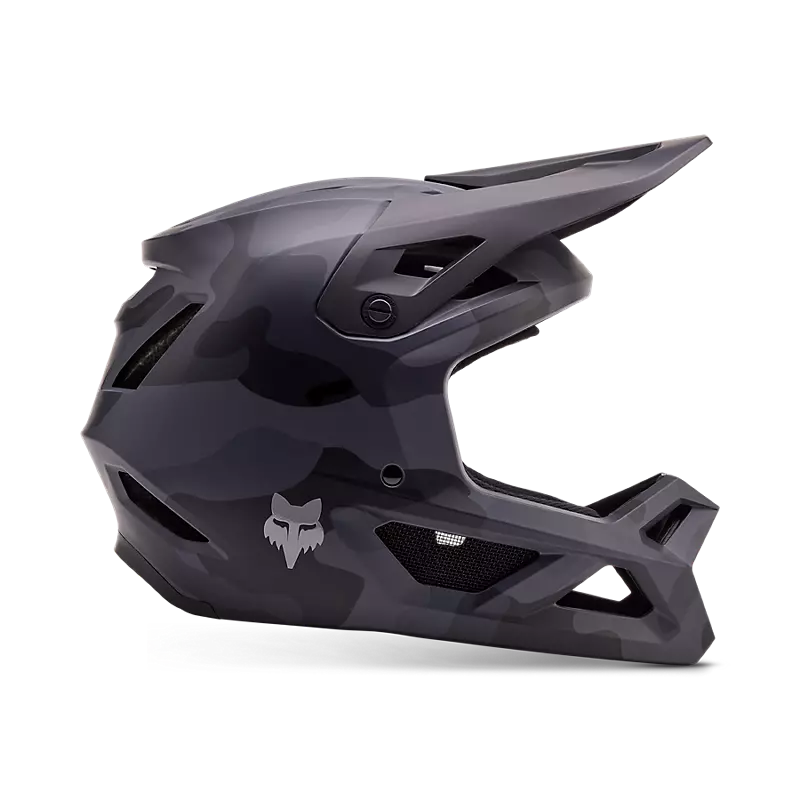 fox Youth Rampage Camo Helmet  Black Camouflage
