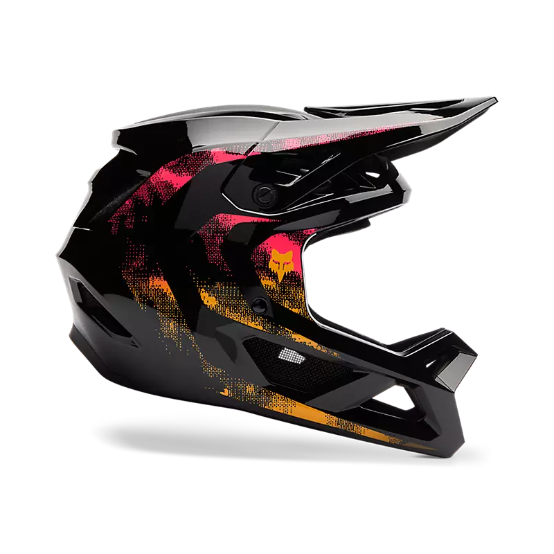 fox Youth Rampage Kairos Helmet Tangerine