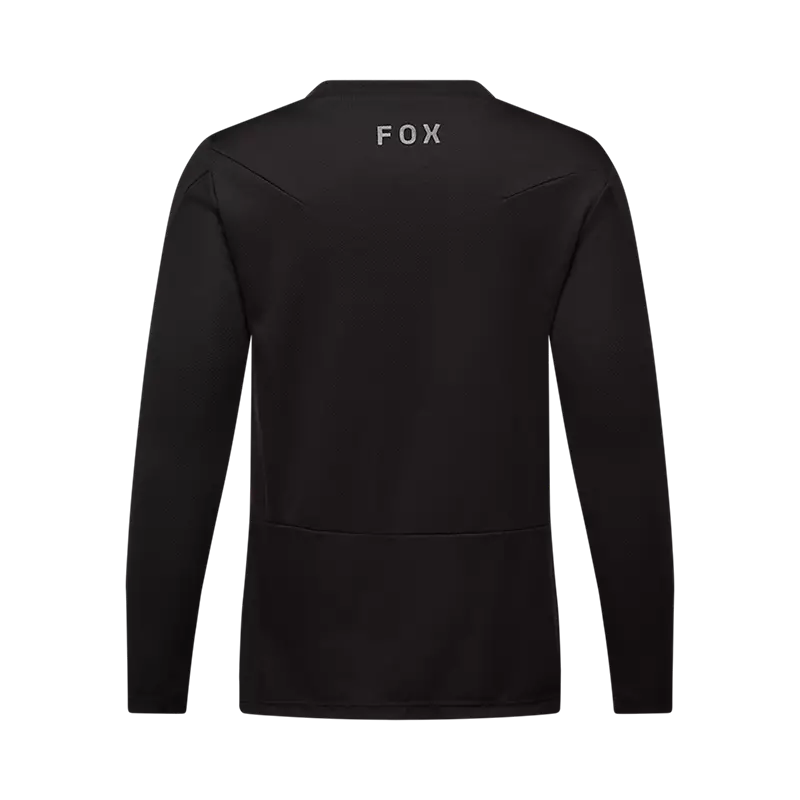 Fox Youth Ranger Fox Head Long Sleeve Jersey  Black