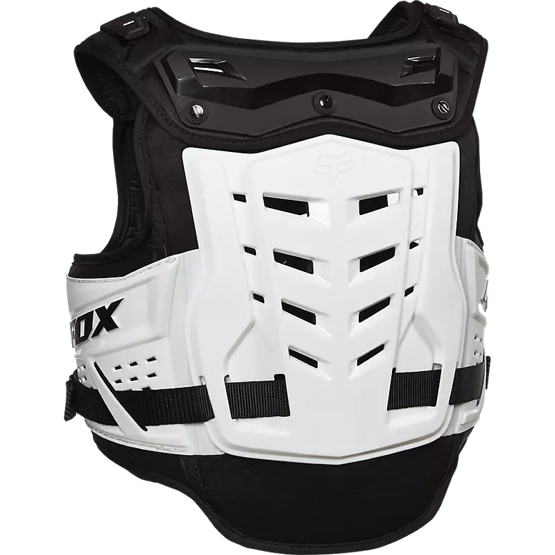 Fox Youth Raptor Proframe LC CE Guard  Black/White