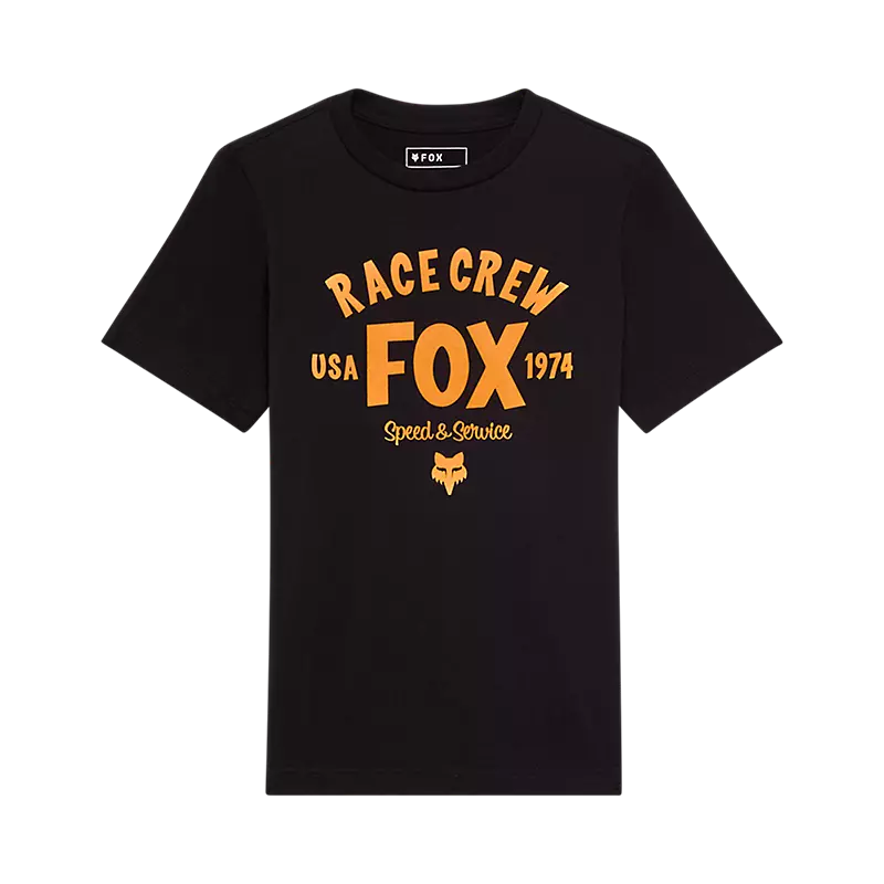 fox Youth Slogan Tee Black