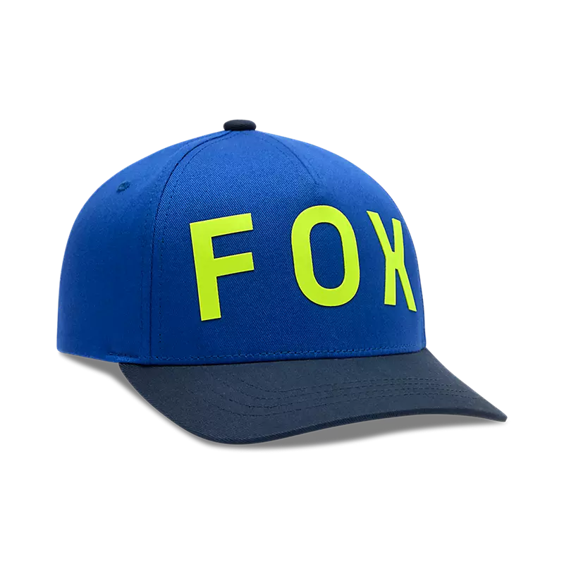 fox Youth Spire Snapback Hat Blue