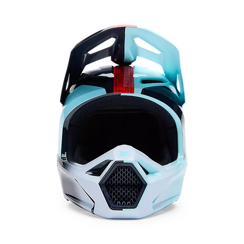 Fox Youth V1 Elevated Helmet Light Blue