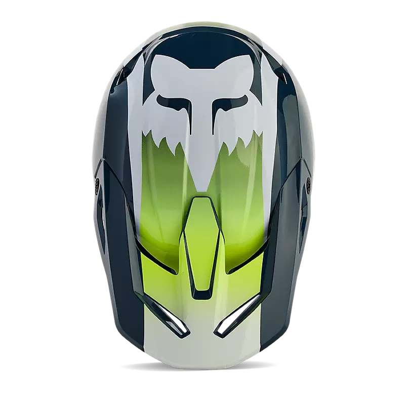 Fox Youth V1 Flora Helmet Dark Indigo Blue