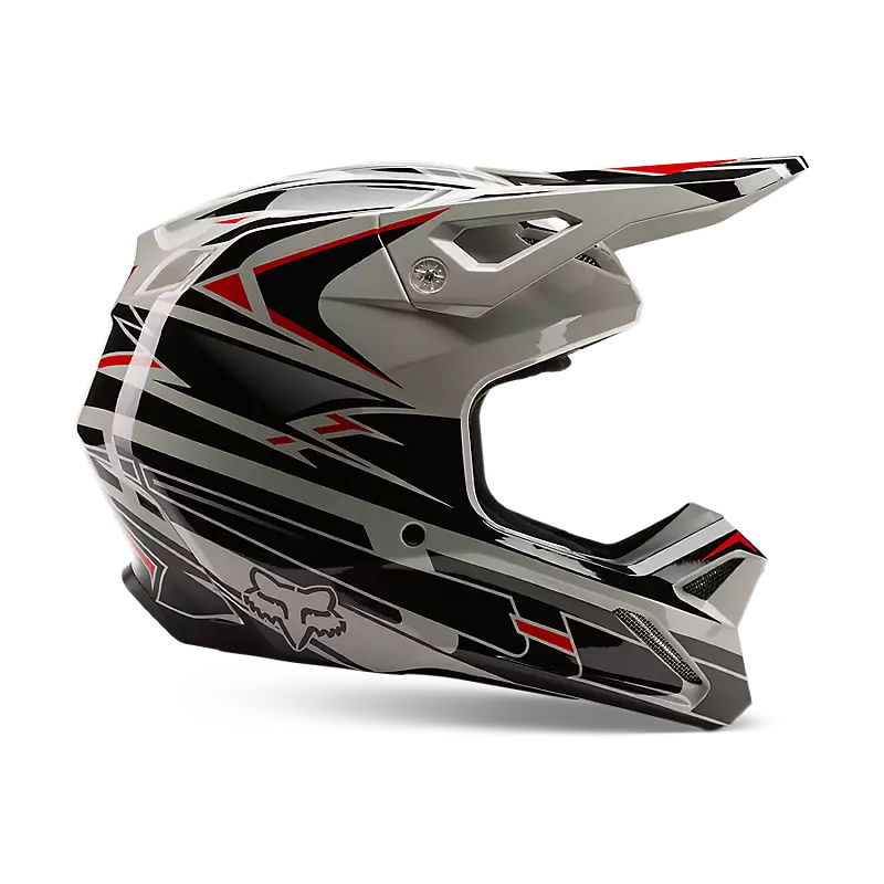fox Youth V1 GOAT Strafer Helmet Black