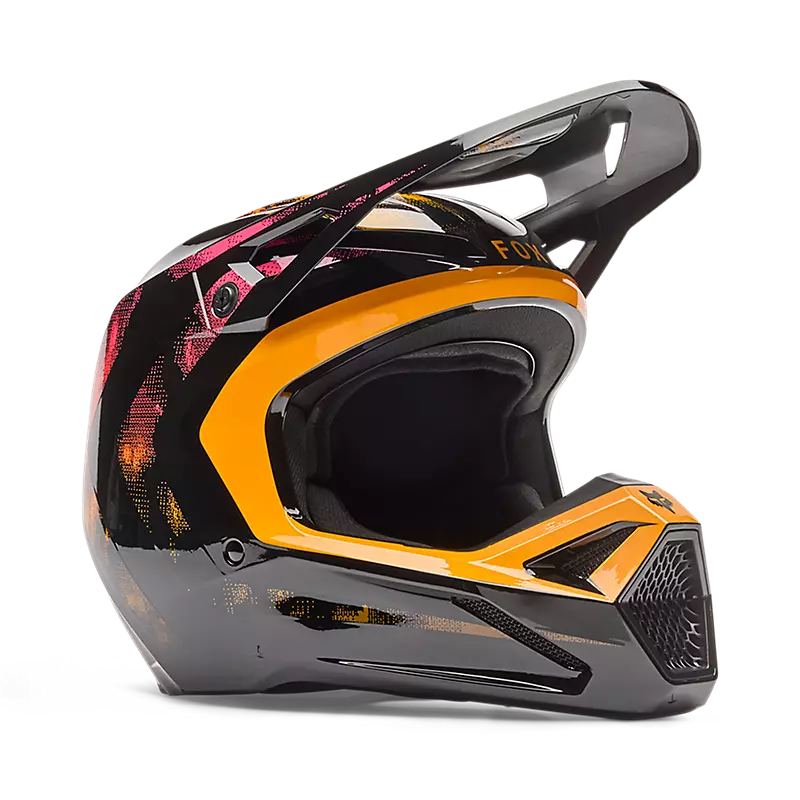 Fox Youth V1 Kairos Helmet Tangerine