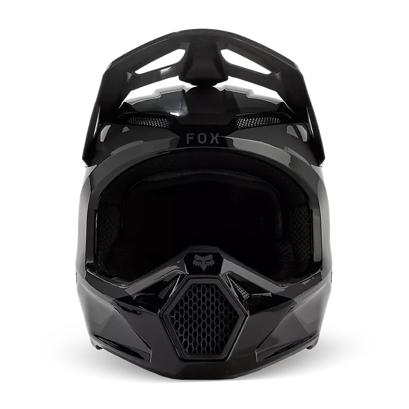 Fox Youth V1 Nitro Helmet Dark Shadow Grey