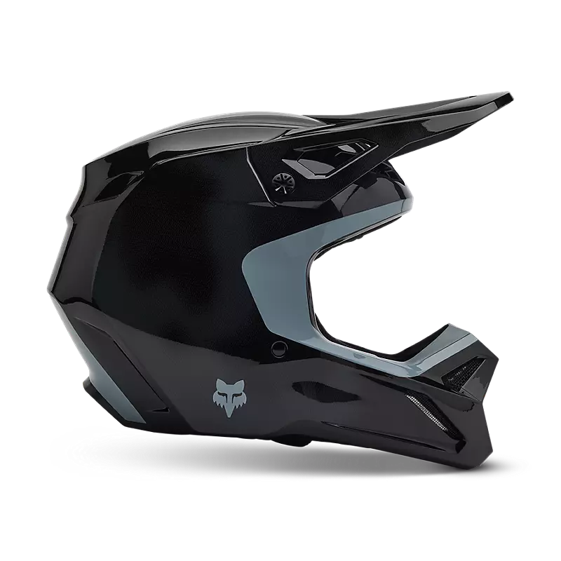 fox Youth V1 Taunt Helmet Black