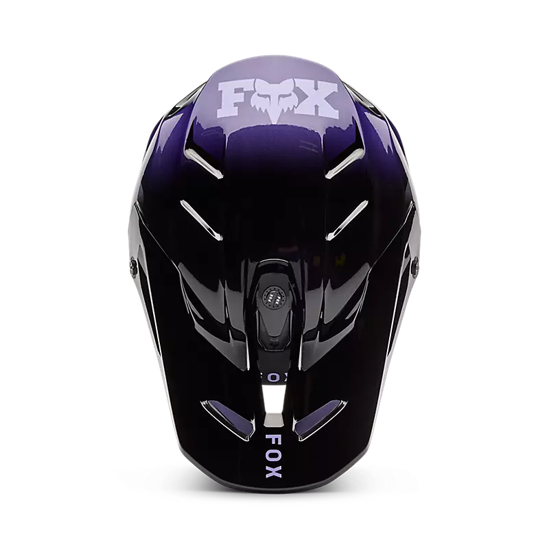 Fox Youth V3 Spire Helmet Black/Purple