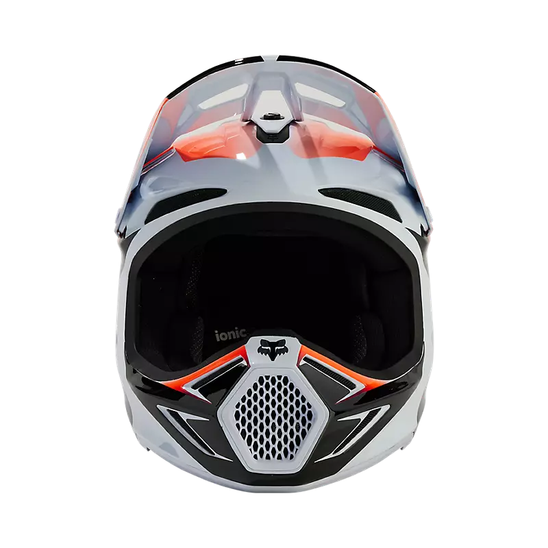 Fox Youth V3 Streak Helmet White