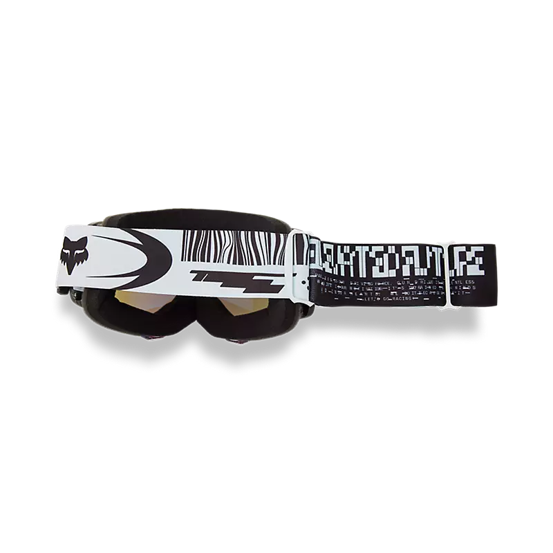 Fox Main Image Cosmo Mirrored Lens Goggles White/Black