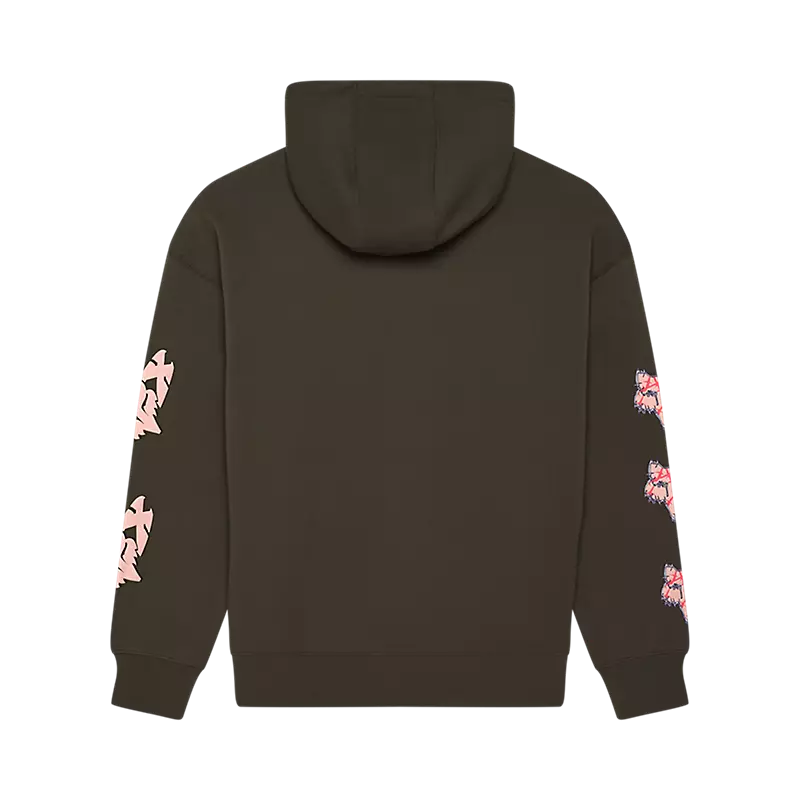 Fox Pro Circuit Oversized Pullover Hoodie  Military Green