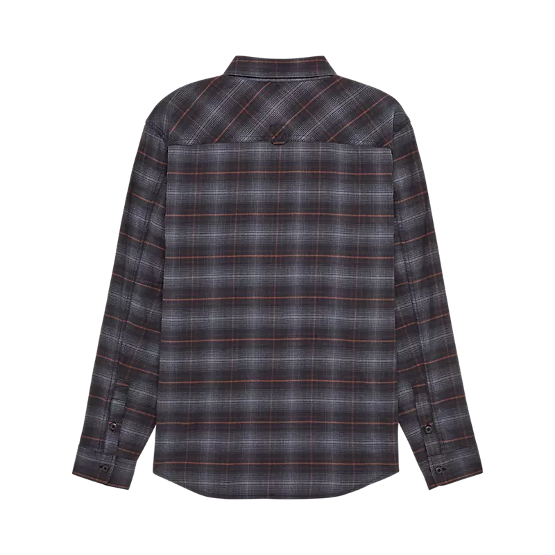 Fox Survivalist Stretch Flannel Long Sleeve Shirt Black