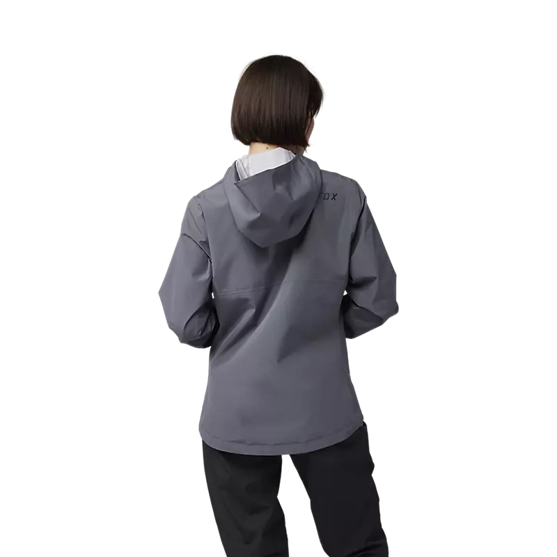 Fox Womens Ranger 2.5-Layer Water Jacket Graphite Grey