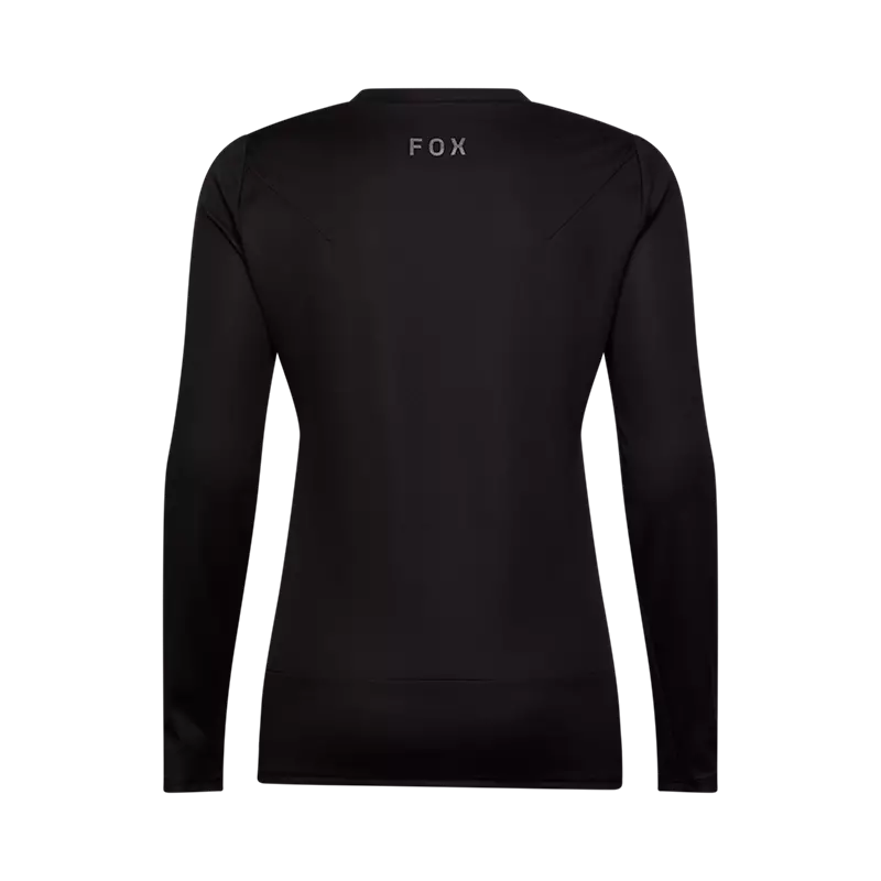 Fox Womens Ranger Fox Head Long Sleeve Jersey  Black