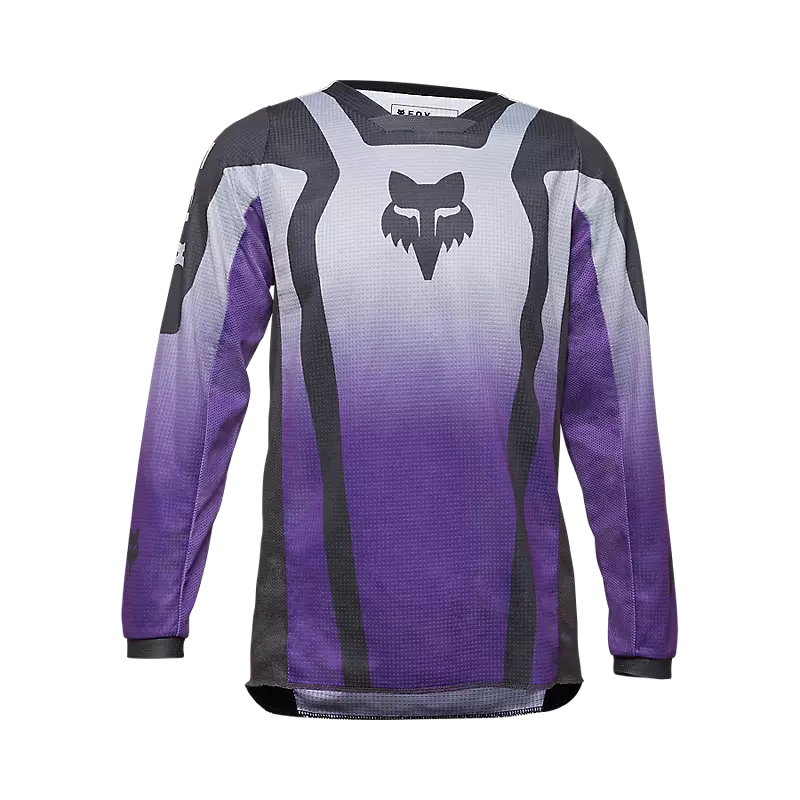 fox Youth Girls 180 Lean Long Sleeve Jersey Dark Purple