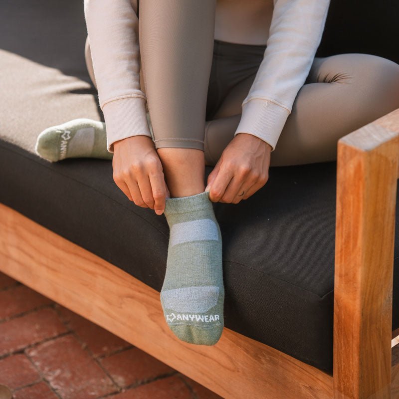 Fox River Anywear Essential Lightweight Ankle Sock - 2 Pack