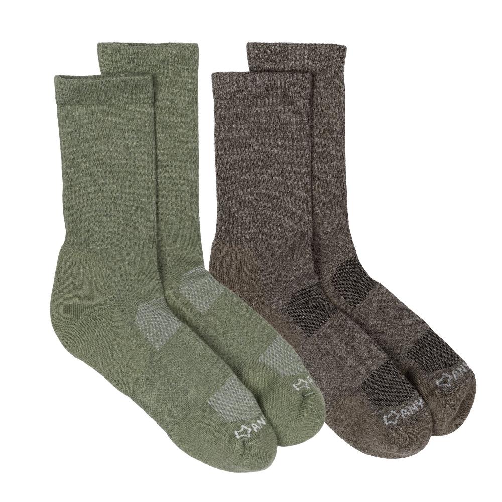 fox river Anywear Essential Lightweight Crew Sock - 2 Pack fox river Anywear Essential Lightweight Crew Sock - 2 Pack