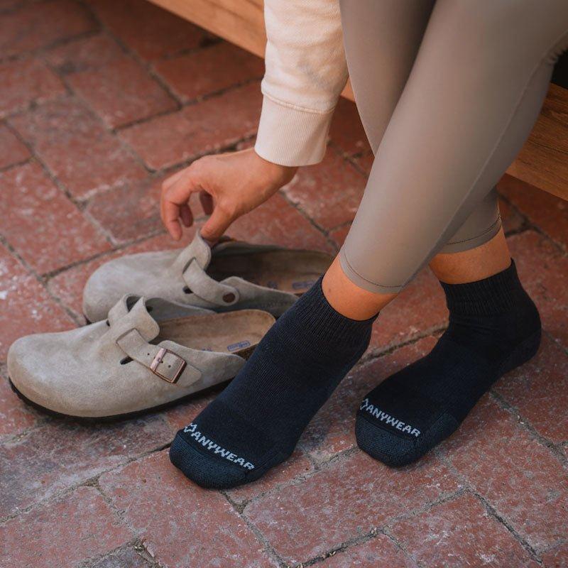 Fox River Anywear Essential Lightweight Quarter Crew Sock - 2 Pack