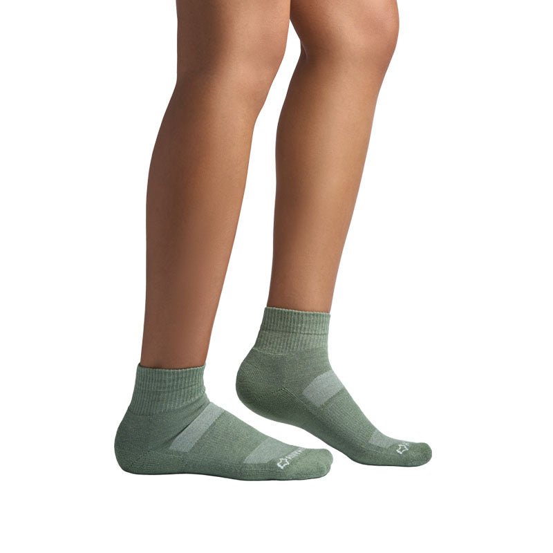 Fox River Anywear Essential Lightweight Quarter Crew Sock - 2 Pack