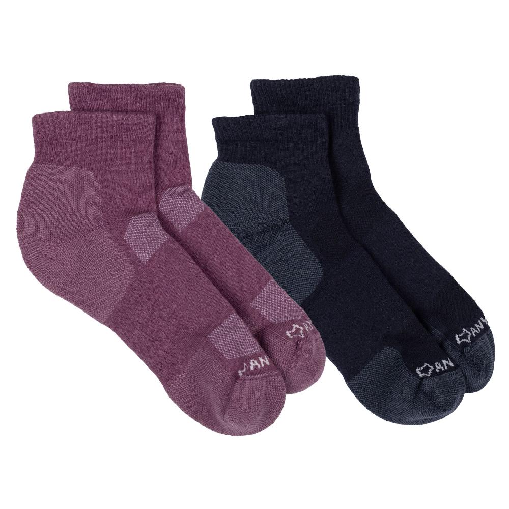 fox river Anywear Essential Lightweight Quarter Crew Sock - 2 Pack fox river Anywear Essential Lightweight Quarter Crew Sock - 2 Pack
