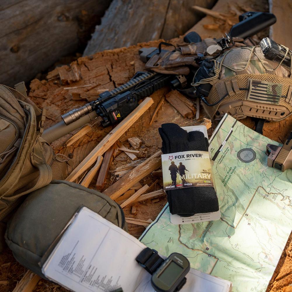 Fox River Dress Lightweight Crew Military Sock