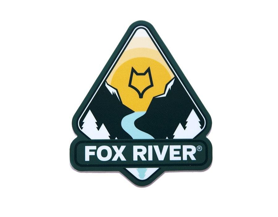 fox river Fox River Sunrise Sticker