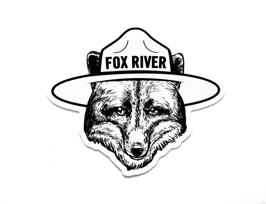 fox river Fox River Wisaka The Fox Sticker