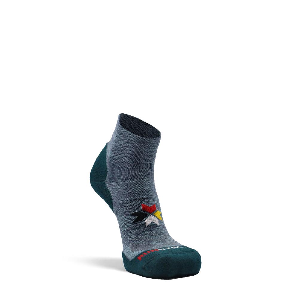 fox river Inyanka Medium Weight Quarter Crew Running Sock