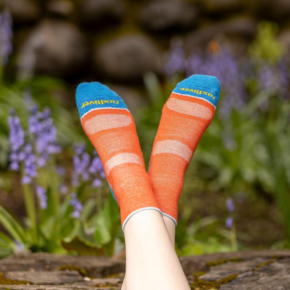 Fox River Kid's Base Camp 2.0 Lightweight Crew Hiking Sock - 2 Pack