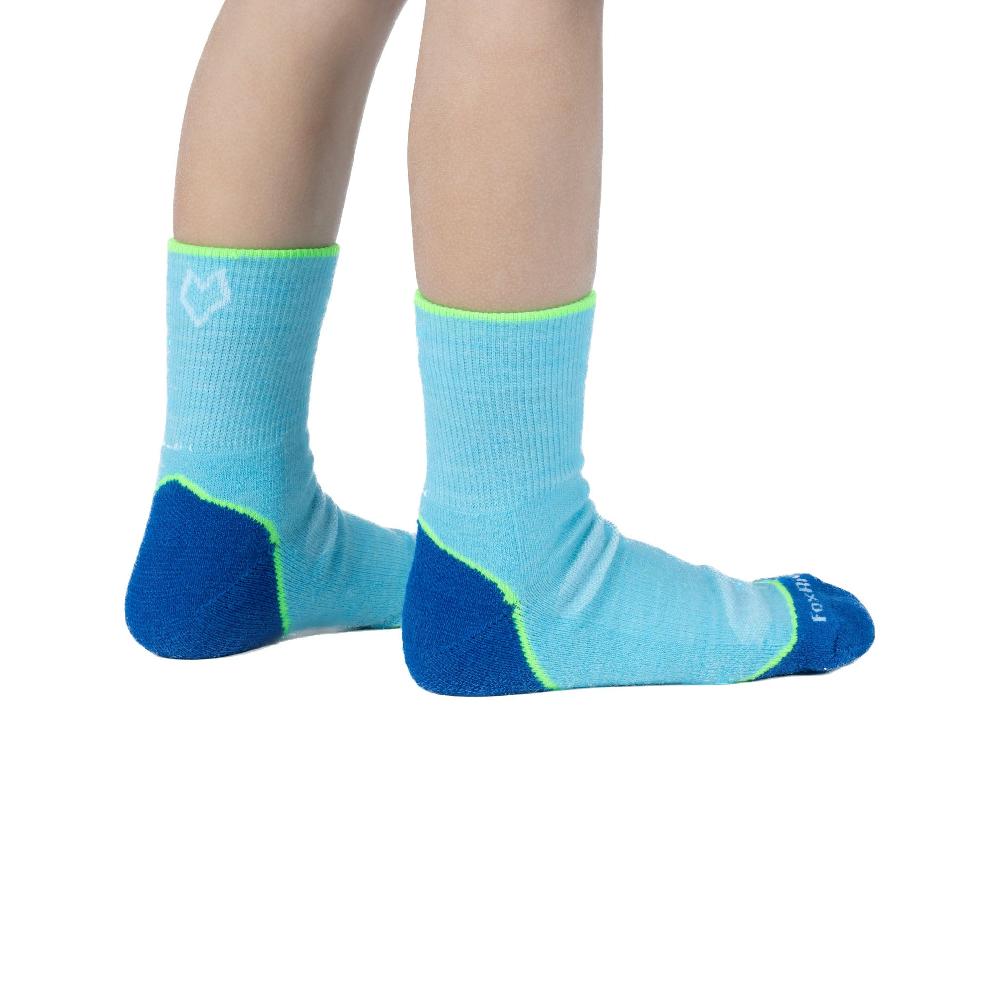 Fox River Kid's Base Camp 2.0 Lightweight Crew Hiking Sock - 2 Pack