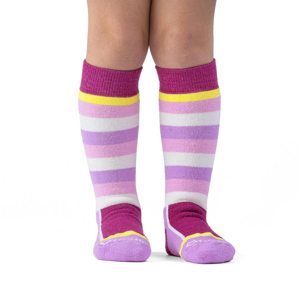 Fox River Kid's Snow Day Medium Weight Over-the-Calf Ski And Snowboard Sock - 2 Pack