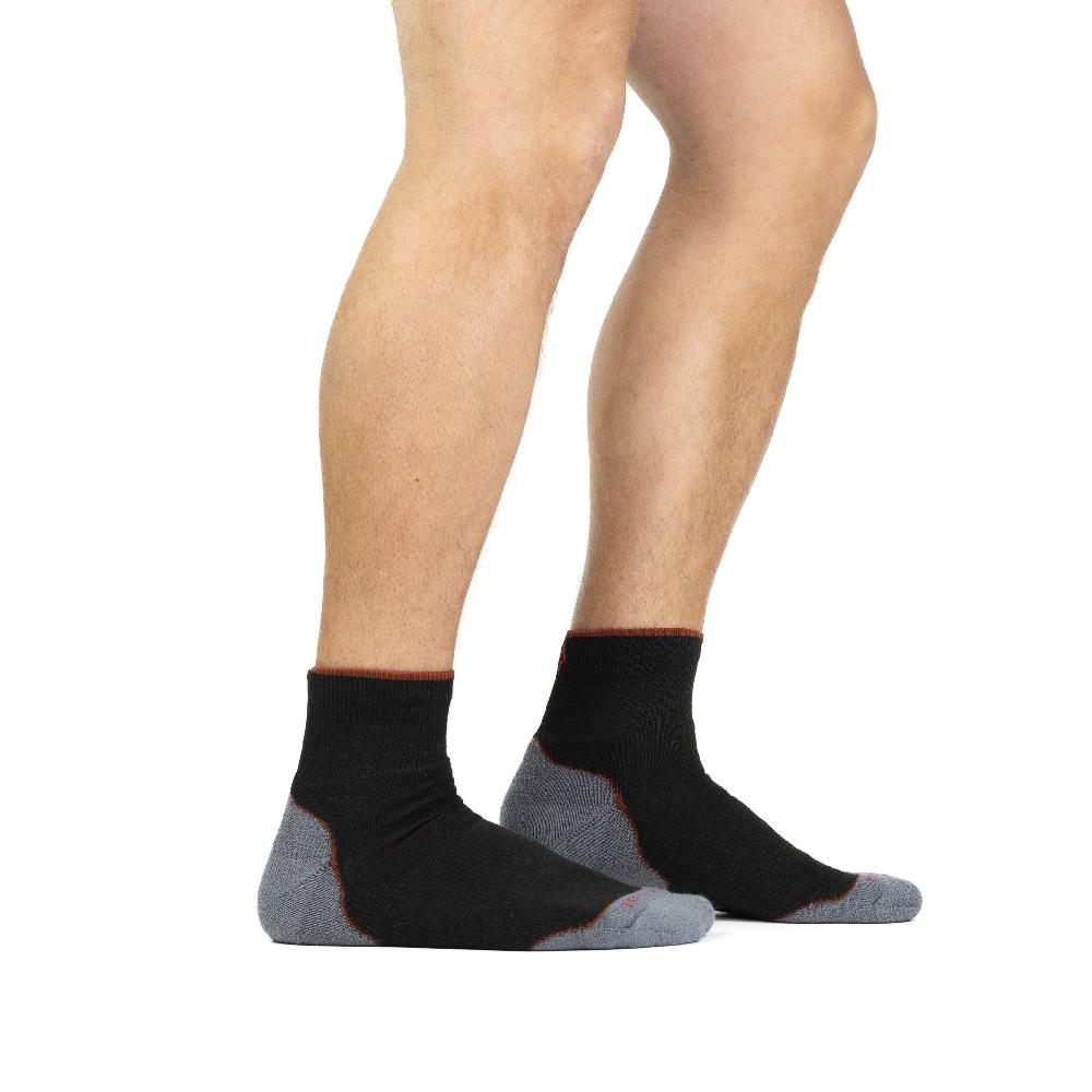 Fox River Men's Basecamp 2.0 Lightweight Quarter Crew Hiking Sock