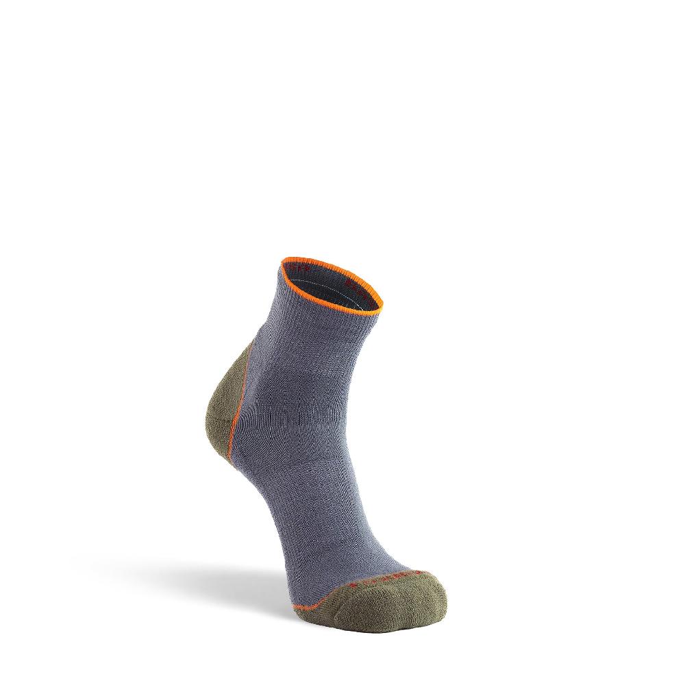 fox river Men's Basecamp 2.0 Lightweight Quarter Crew Hiking Sock