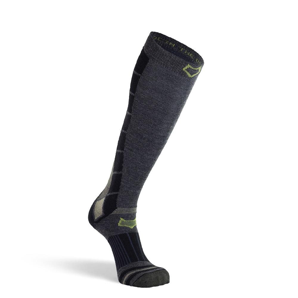 fox river Men's Grenoble Ultra-Lightweight Over-the-Calf Ski and Snowboard Sock