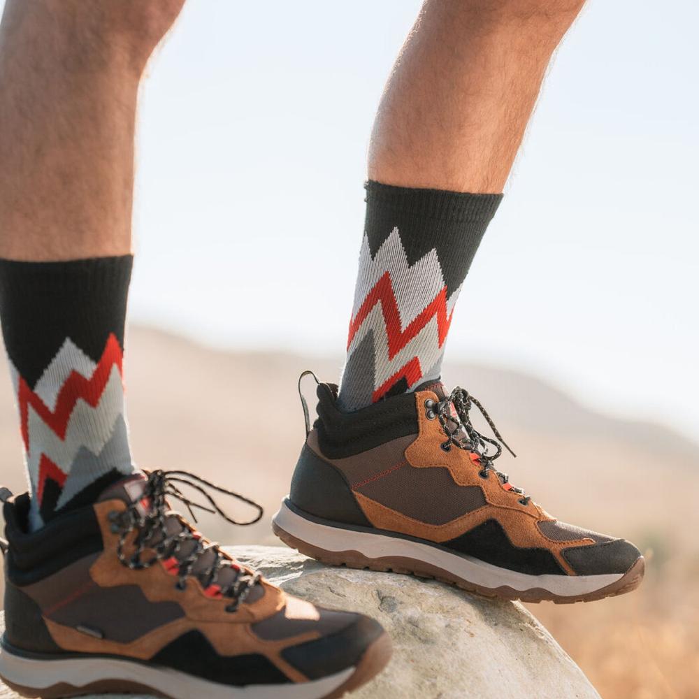 Fox River Men's Moving Mountains Lightweight Crew Hiking Sock